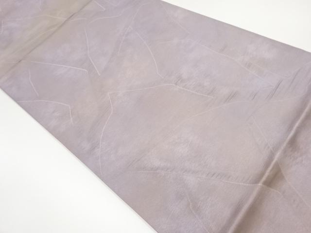 抽象模様織出し袋帯